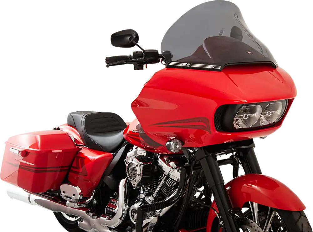 KLOCK WERKS Flare Windshield - 15" - Dark Smoke - 15'-23' FLTR - KWW-01-0315 Get Yours