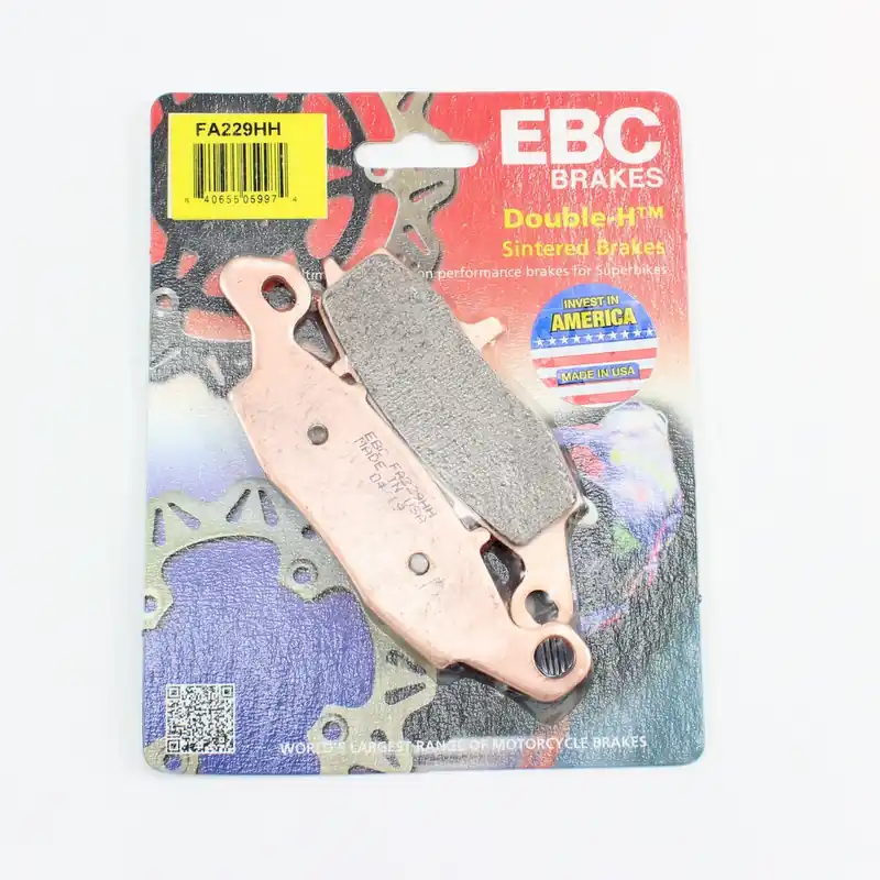 EBC Brake Pads Sintered for 2016-2019 Kawasaki Versys 650:KLE650 ABS-Front/Left Clearance