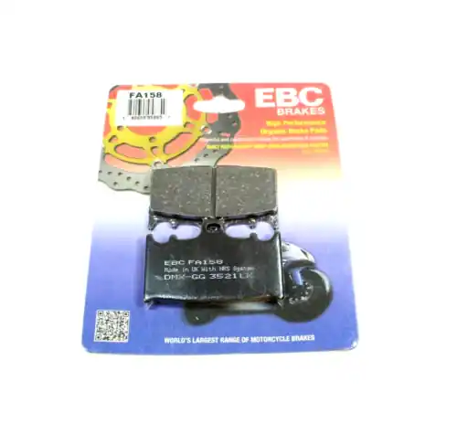 One Day Deal EBC Brake Pads Organicfor 2006 Kawasaki Vulcan 2000:VN2000D Limited-Front