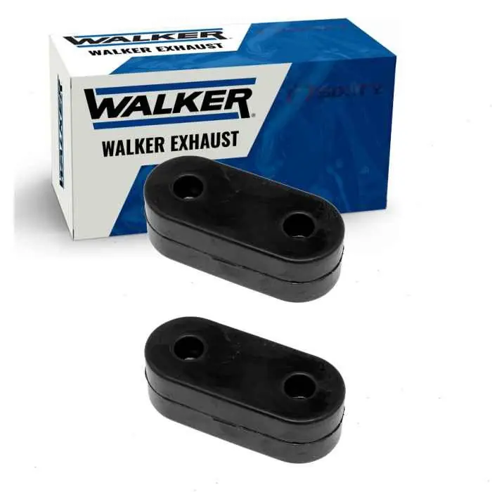 1992-2000 Chevrolet C3500 5.7L 6.5L 7.4L V8 2 pc Walker Exhaust System Insulators Tail Pipe - Exclusive Offer