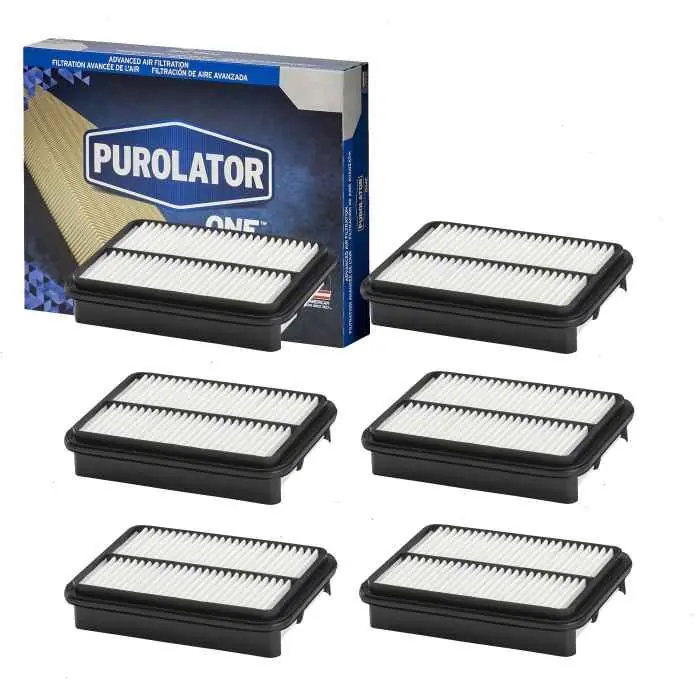 Hot Picks 6 pc Purolator ONE A24645 Air Filters for 299 66162 Intake Inlet Manifold Fuel Delivery Filters