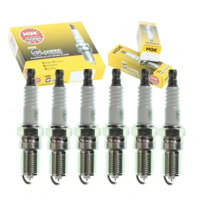 1988 Oldsmobile Cutlass Calais 3.0L V6 6 pc NGK G-Power Spark Plugs - Ignition Wire Secondary Free Delivery