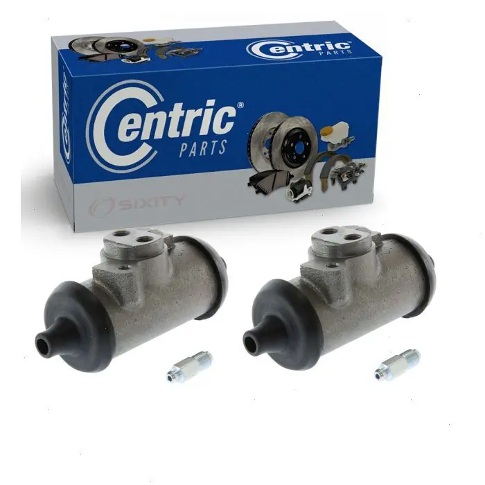 Hot Deal 1970-1989 Ford F-600 2 pc Centric Premium Drum Brake Wheel Cylinders Rear - Braking Tire Stopping -