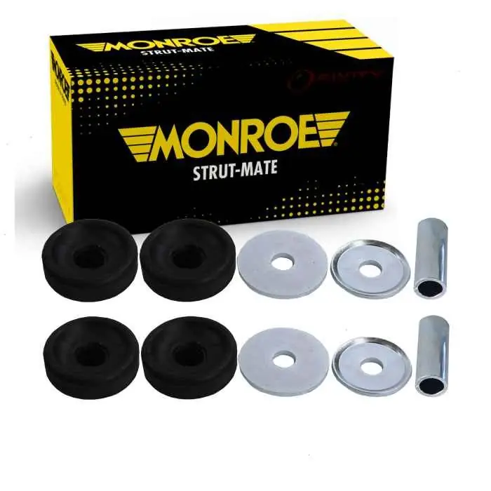 1983-2001 Honda Prelude 2 pc Monroe Strut-Mate Suspension Strut Mounts Front - Shock Spring - Warranty Included
