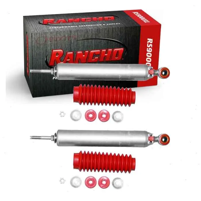 Certified 1994-2010 Dodge Ram 2500 2 pc Rancho RS9000XL Shock Absorbers Front - Spring Strut Steering -