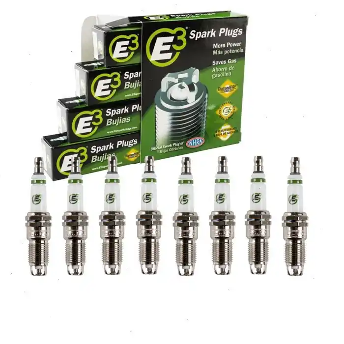 Today Only 2005-2008 Pontiac Grand Prix 5.3L V8 8 pc E3 Spark Plugs - Ignition Wire Secondary